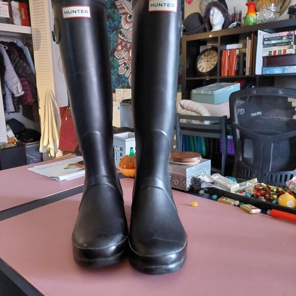 Black Hunter rubber boots - Picture 1 of 4